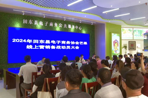 搭乘电商快车，田东芒果香飘万里